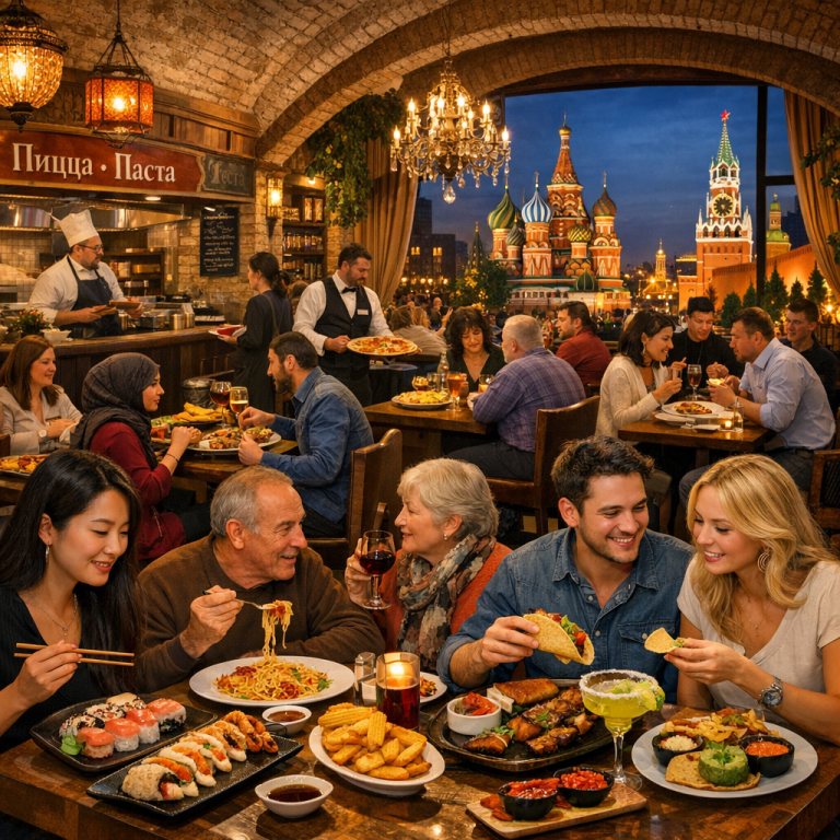 Exploring Moscow’s Diverse Culinary Scene: New Openings and Local Favorites
