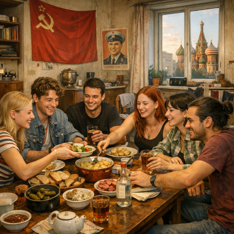 The Quiet Communities: Living in Moscow Communes with Strangers